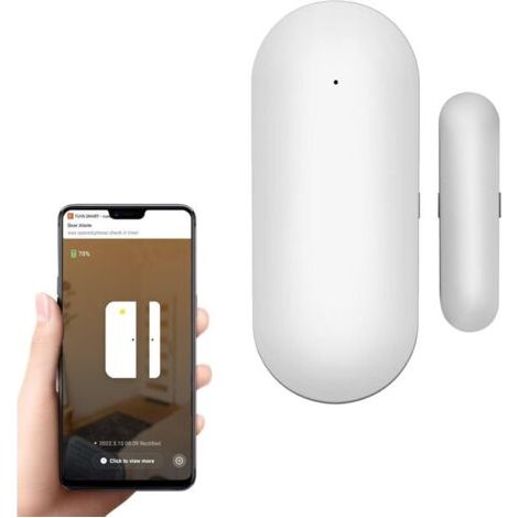 Drahtloses Hausalarm-set, Wlan-sensor Für Türen Und Fenster, Intelligente Türstatuserkennung, Telefonalarm, Kompatibel Mit Der Smart Life App