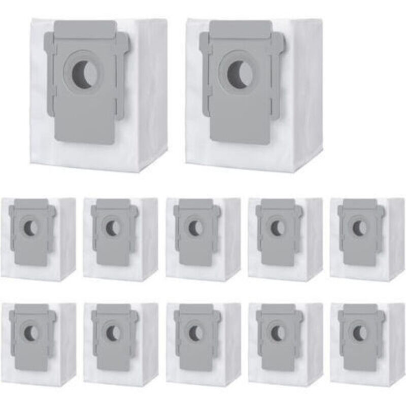 Lot Von 12 Ersatzbeuteln Für Den Staubsauger Irobot Roomba I7 I7+ / I7 Plus E5 E6 E7 S9 S9+, Zubehörset Für Irobot Roomba I7