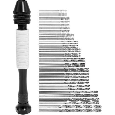 Hauptbohrer Mit 48 Spiralbohrern Aus Mikrobohrern, Präzisions-minibohrer, Mini-rotationsbohrer Für Gold, Bernstein, Olive, Nuss, Schmuck (0,5–3,0 Mm)