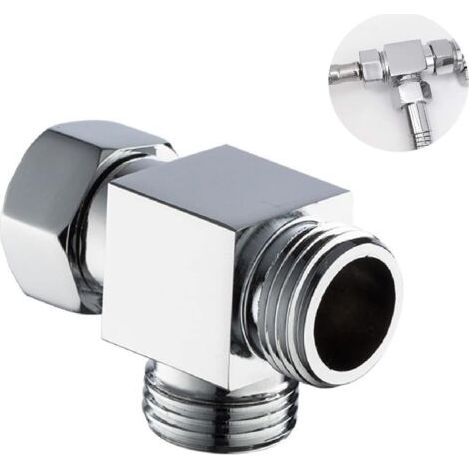 G 1/2 Zoll 3-wege-duschumsteller-wasserhahn, Dusch-t-adapter, Duschumsteller Für Bad Und Küche