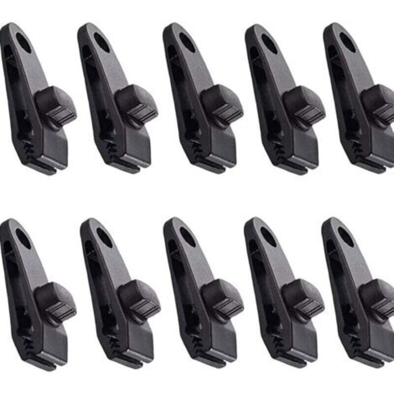 10 Stück Camping-clips, Zelt-clips, Klemm-clips Für Camping-überdachungs-klemmen, Clips Von Bache-clips Für Aktivitäten Im Freien