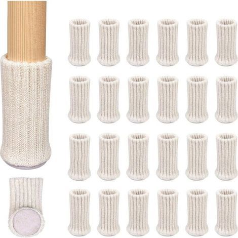 Paket Mit 24 Liegestuhl-tricotées, Geeignet Für 1 Bis 2 Liegestühle, Um Strahlen Zu Vermeiden Und Den Druck Zu Reduzieren, Damit Die Bewegung Leicht Weiß Wird