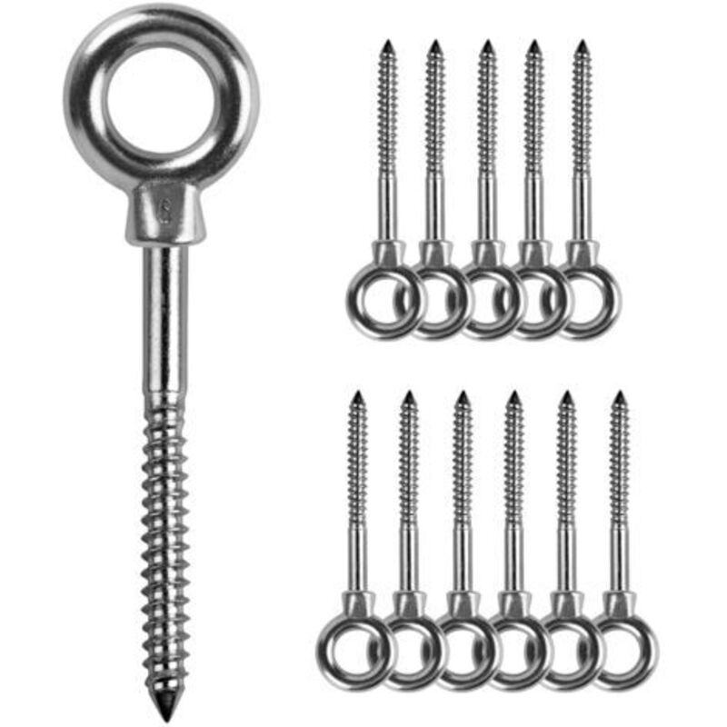 Vor 12 Pcs Öl-bügel M6 X 60 Mm Öl-anschlüsse M6 Öl-beständiges 316er-edelstahl-gehäkelt-öl-geflecht M6