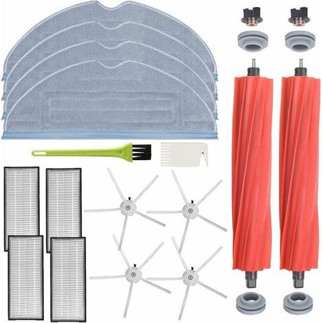 Zubehör Für Roborock S7 Maxv Ultra / S7 Maxv / S7 Plus / S7 Max / S7 / S7 Pro Ultra Robot (4 Schrauben + 2 Hauptschrauben + 4 Seitenschrauben + 4 Filter + 2 Nettoyage-schrauben)