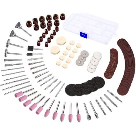 141-teiliges Zubehör Für Rotierende Werkzeuge Mit 3 Mm Mandrin/universelle Découpage/polissage/perçage/meulage/gravur