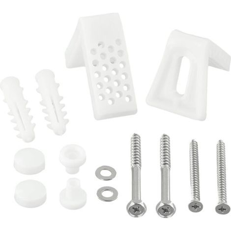 L-förmiges Toiletten-bodenmontage-set, Badezimmer-wc-bidet-fußhalterungen, Befestigungsschrauben, Badezimmer-schrauben, Reparaturkappe