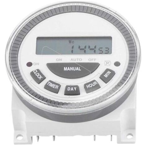 16a Wochentimer, Wöchentlich Programmierbare Uhr, Programmierschalter, Relais Mit Staubschutz Für Haushaltsgeräte, Lampen