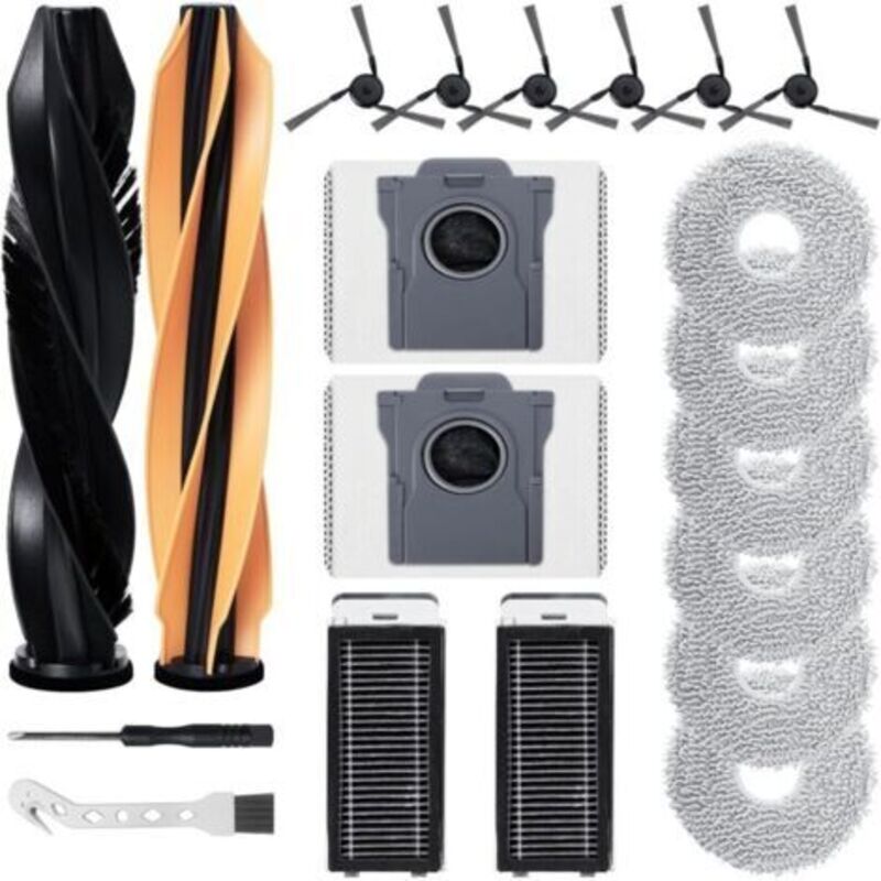 Pr-zubehörpaket Für Saugroboter Dreame Matrix10 Ultra / L40s Pro Ultra / X50 Ultra Complete / X50 Master / L50 Pro Ultra, Für Mova V50 Ultra Complete/mova P50s Ultra (20 Zubehörteile)