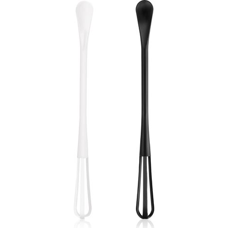 Set Aus 2 Mini-fouets 2-in-1 (22 Cm) – Ein Praktisches Ensemble, Das Speziell Zum Mischen, Zubereiten Von Zutaten Und Zum Zubereiten Von Saucen Entwickelt Wurde.