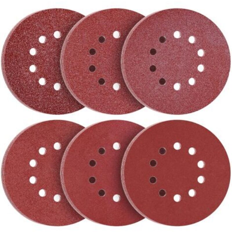 Schleifscheiben, 225 Mm, 60 Stück, Körnung P40, P60, P80, P120, P240, P320, 10 Schleifscheiben, 225 Mm, Runde Papierschleifmittel Für Ponceuse Pour Cloisons Sèches Ponceuse Girafe