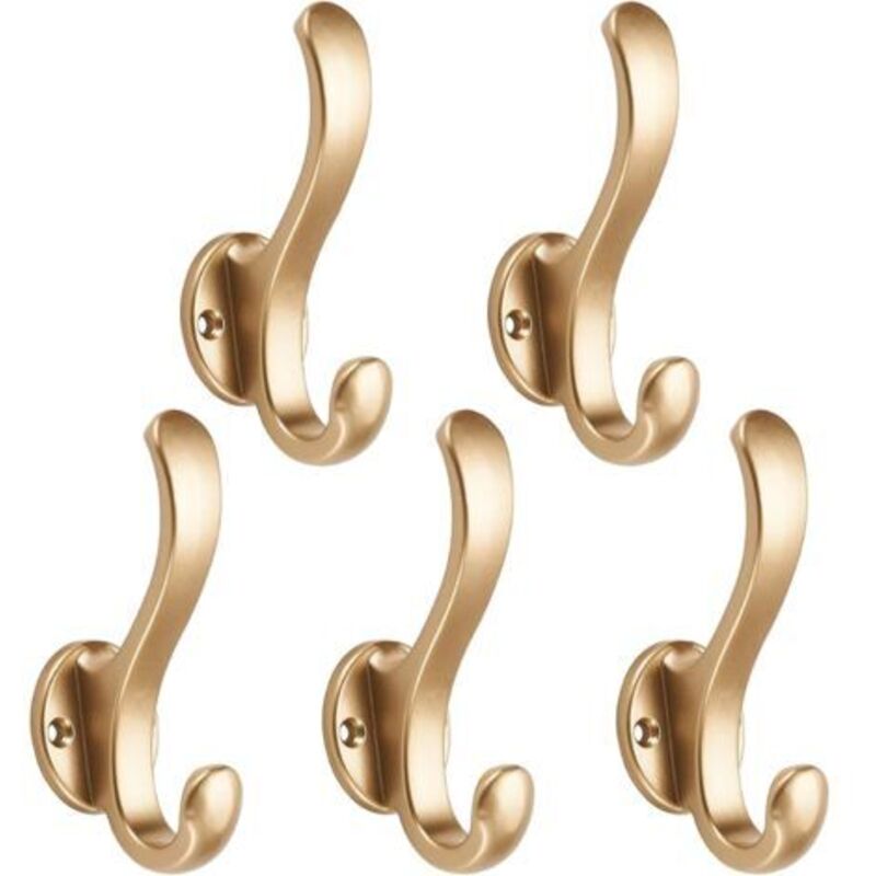 Türhaken, Wandgarderobe, Wandaufhänger, Geschirrtuch, Badezimmer, 5 Packungen
