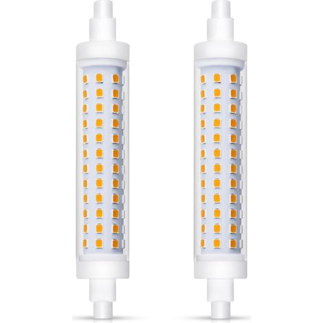 Led-ampulle R7s, 118 Mm, 15 W, 3000 K, 1540 Lm, Entspricht Halogen 110 W, Fassung J118, 220 V Ca, Nicht Dimmbar, 2 Stück