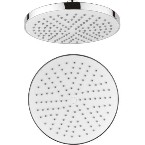 25 Cm Hochdruck-rundduschkopf, Großer Fester Duschkopf, Wassersparender Duschkopf, Anti-kalk-duschkopf, Universal-duschkopf (silber)