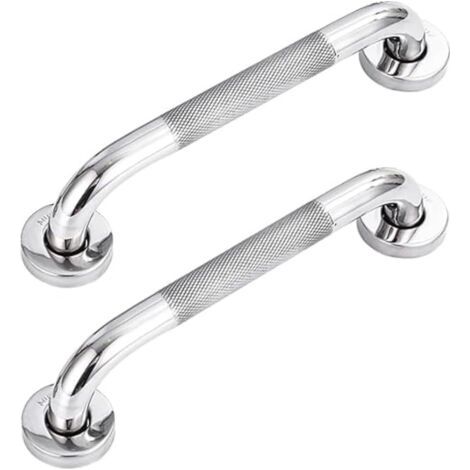 2 Stück Badezimmer-haltegriff Aus Edelstahl 304 Mit Rutschfestem Griff, Für Badewanne, Toilette, Badezimmer, Treppenhandlauf