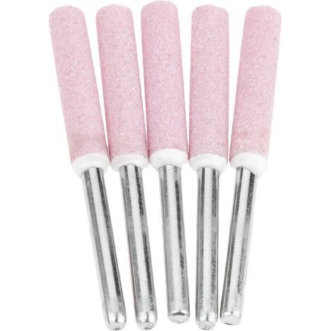 Packung Mit 5 Kettensägen-polierschärffeilen, 4,8 Mm Schleif- Und Polierkopf