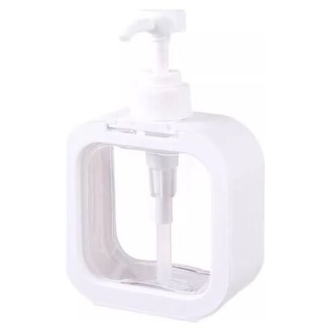 Ahlsen Seifenspender, 1 Stück Leere Pumpflasche 300 Ml, Spender Für Spülmittel, Shampoo Und Duschgel, Spender Für Badezimmer, Spender Für Geschirrspülmittel In Der Küche