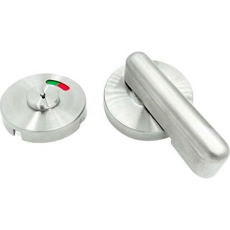 Badezimmertürschloss, Frei- Und Belegtanzeigebolzen, Satin-nickel-finish