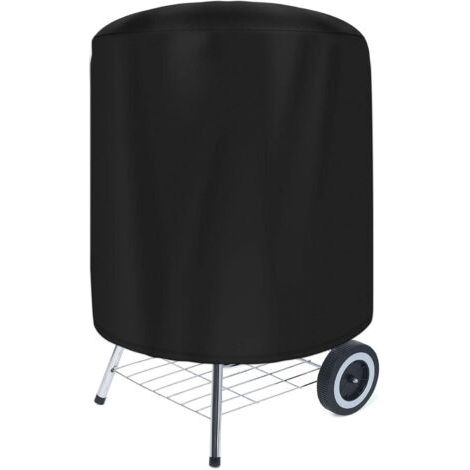 Schwarze Wasserdichte Grillabdeckung (70 X 70 Cm), Winddicht, Uv-schutz, Ideal Für Den Außenbereich