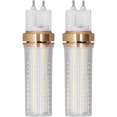2 Stück 20w G12 Ampulle Led Mais 2000lm 360-grad-licht Für Deckenleuchten Und Intensives Sol Lumière-