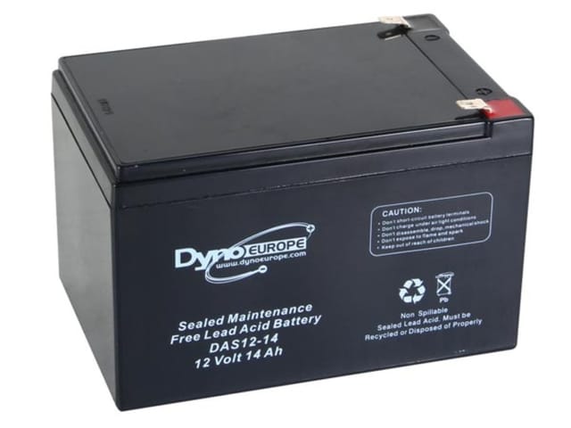 Perel - Dyno Europe bleiakku - 12 v - 14 Ah - 150 x 97 x 99 mm