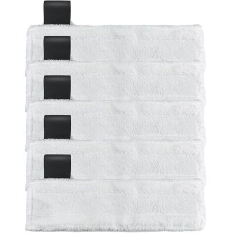 Lot Von 5 Mikrofaser-bonetten Für Nettoyeur Vapeur Easy Fix Sc1 Sc2 Sc3 Sc4 Sc5, Ersatz-lingetten Für Kärcher Nettoyeur Vapeur