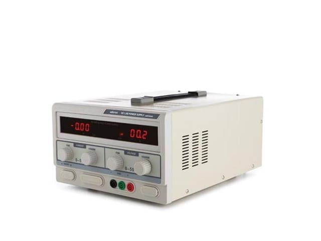 Velleman - dc-labornetzgerät 0-50 vdc / 0-5 a max. mit 2 led-displays