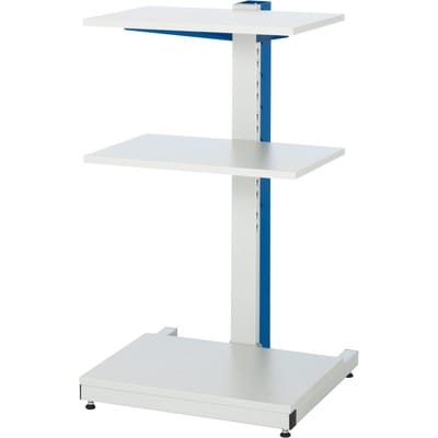Computer-Ständer stationär BxTxH 650x650x1150mm - RAU