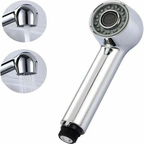 Robuster Chrom-wasserhahn Für Dusche, Waschbecken, Duschen, Mischbatterie, Küche, Pro-duschkopf, 2 Strahlarten