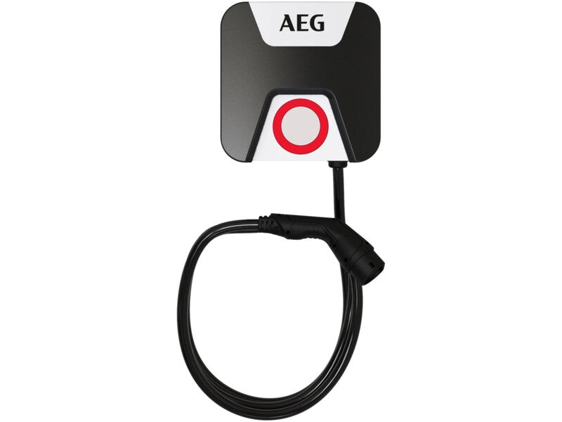 [neuwertig] B-ware Aeg Wallbox Supreme Line 22 Kw Ladestation Für Elektrofahrzeuge Mit Wifi Kabel