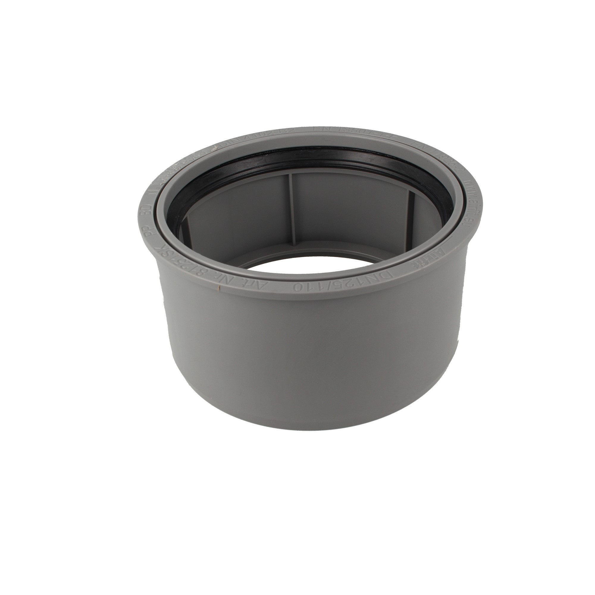 Abwasser-innen-reduzierstü Ck Dn 125x110, Superkurz, Für Ht-rohr