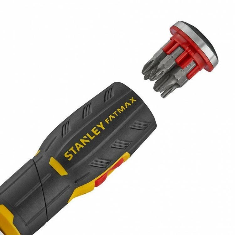 Stanley Fatmax Maxi S Wende-ratschenschraubendreher-set Mit 12 Bits Fmht0-62691
