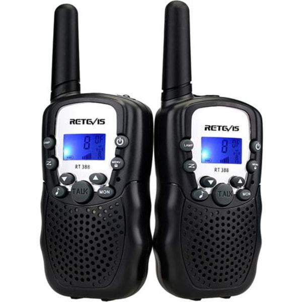 Retevis Rt388 Kinder-walkie-talkie, Wiederaufladbares Spielzeug Mit Großer Reichweite, Geschenk Für Jungen Im Alter Von 3-12 Jahren, Vox-taschenlampe, Camping, Familienabenteuer (1 Stück)