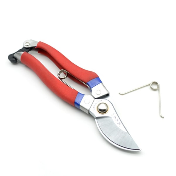 Sk5 Gartenschere Aus Gehärtetem Stahl, Ergonomische Astschere, Astschneider Für Gartenarbeiten (rot)