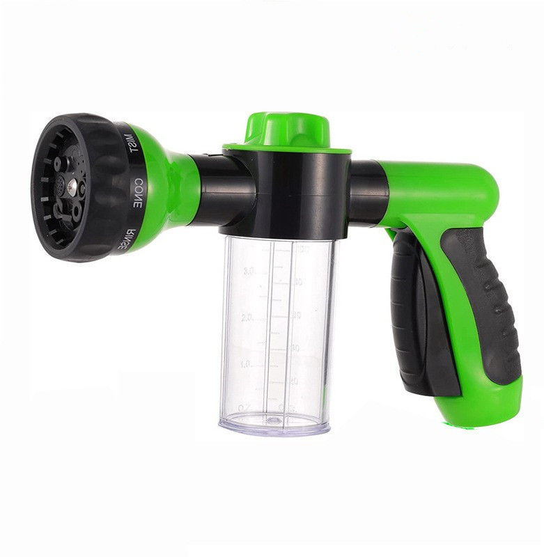 Yidomde Wasserschaumlanze, Wiederaufladbares Autowaschzubehör, Schaumsprüher, Reinigungspistole, 8 Düsen, Umweltfreundliche Reinigung.
