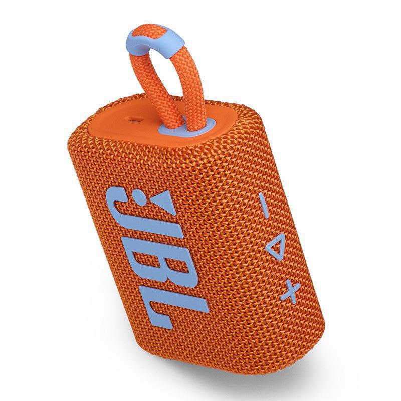 Wasserdichter, Tragbarer, Kabelloser Bluetooth-lautsprecher Für Outdoor-sportarten, Laufen, Orange
