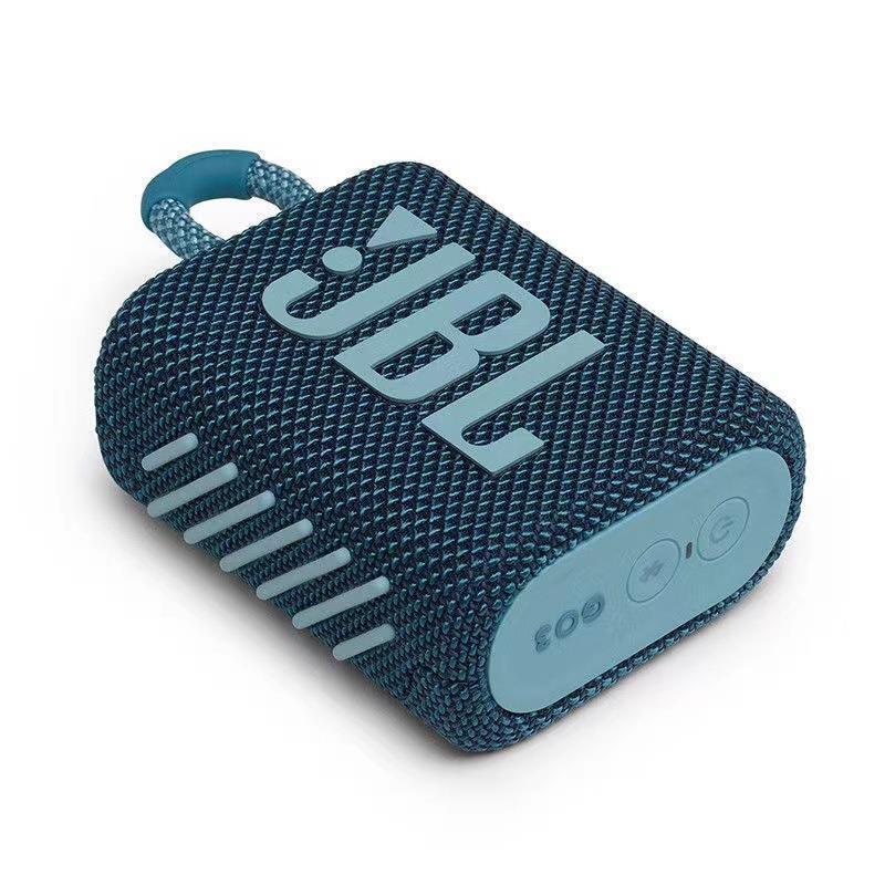 Wasserdichter, Tragbarer Kabelloser Bluetooth-lautsprecher Für Outdoor-sport Und Laufen, Dunkelblau