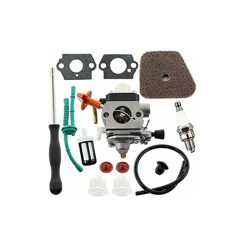 Vergaser-einheit Für Stihl Freischneider Fs87, Fs90, Fs100, Fs110, Fs130, Hl95, Hl100, Ht100, Ht101, Km90, Km100, Km110, Sp90, Mit Luftfilter Und Kraftstoffschlauch
