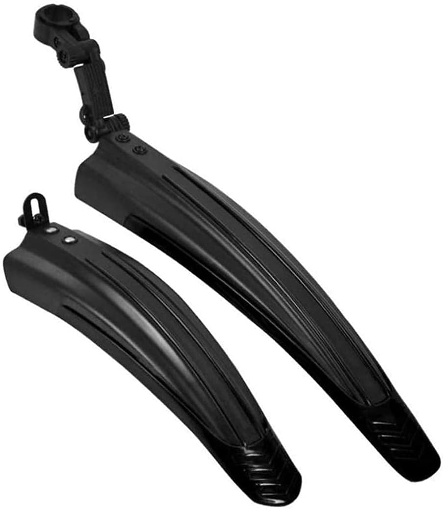 Einteiliger Fahrradschutzblech – Regenschutz Für Rennräder Und Mountainbikes – Universalgröße 20–26 Zoll Mit Verstärktem Hinterradschutzblech – Schwarz
