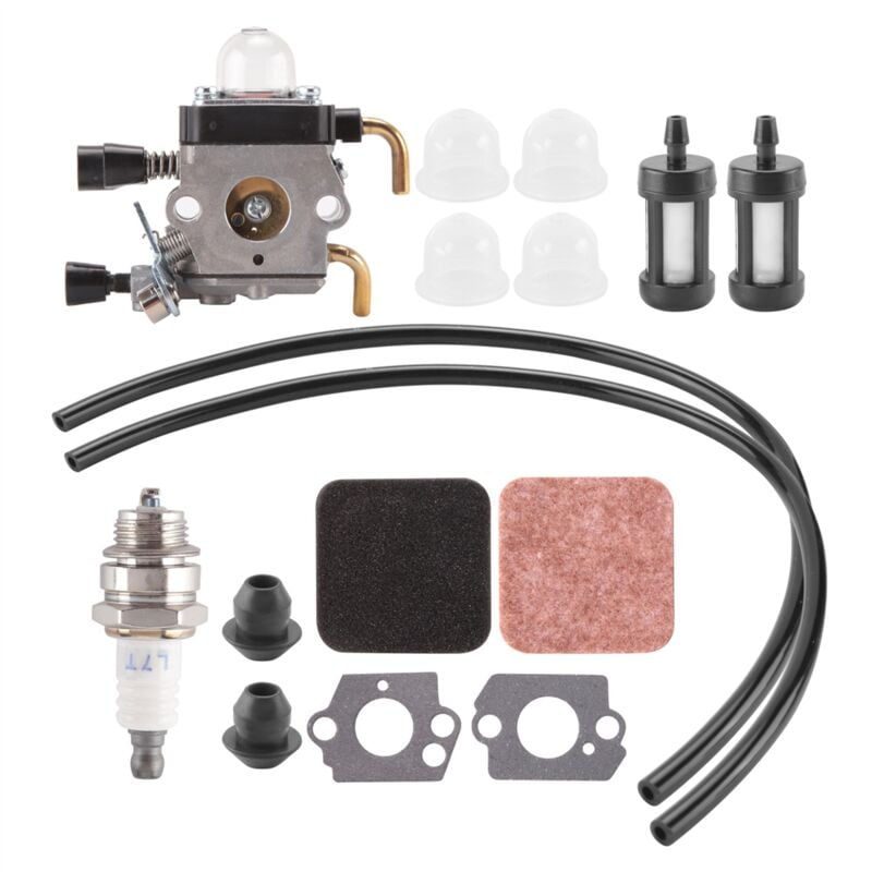 Vergaser C1q-s97 Für Freischneider Fs75, Fs80, Fs80r, Fs85, Fs85r Und Fs85rx – Luftfilter Und Kraftstoffrückgewinnungsset