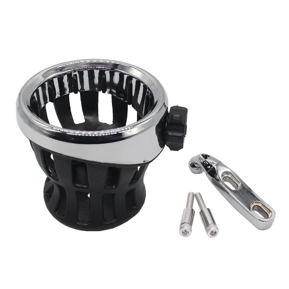 Metall-becherhalter Für Honda Goldwing Gl1800 Harley Motorrad, Umbauzubehör, Wasserbecherhalter (silber)