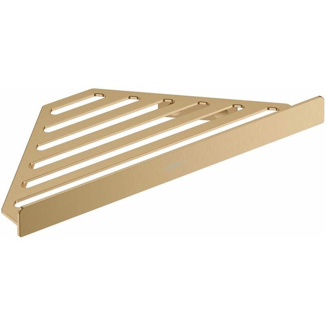 Hansgrohe Addstoris Wand-eckhalterung, Ausführung Gebürstete Bronze, Art.-nr. 41741140, Für Badezimmer