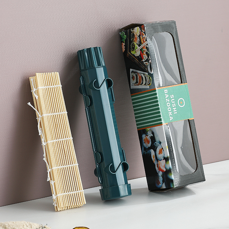 Hausgemachtes Sushi-set – Sushi-rolle Und Bambusmatte Für Anfänger (marineblau)