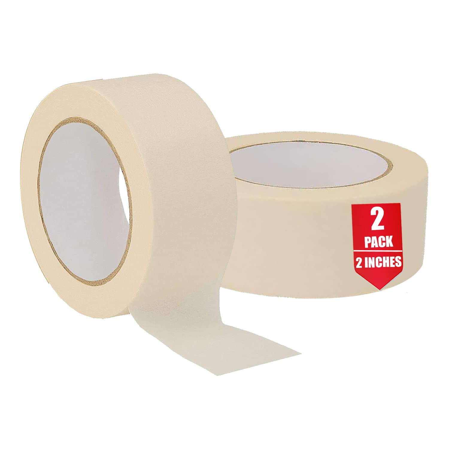 Cm Breites Kreppband, Universelles Kreppband 5 Cm X 55 M, 7,6 Cm Kern, 2er-packung