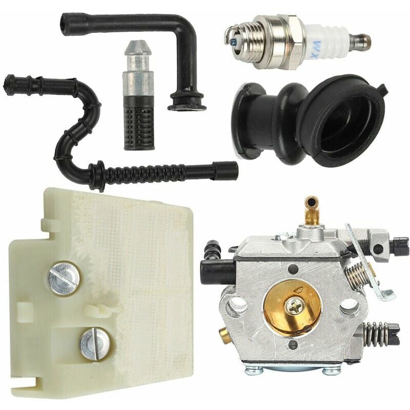 Vergaserbaugruppe Kompatibel Mit Stihl 026 Ms260 Ms240 240 Walbro Wt-194 Mit Zündkerze Und Luftfilter