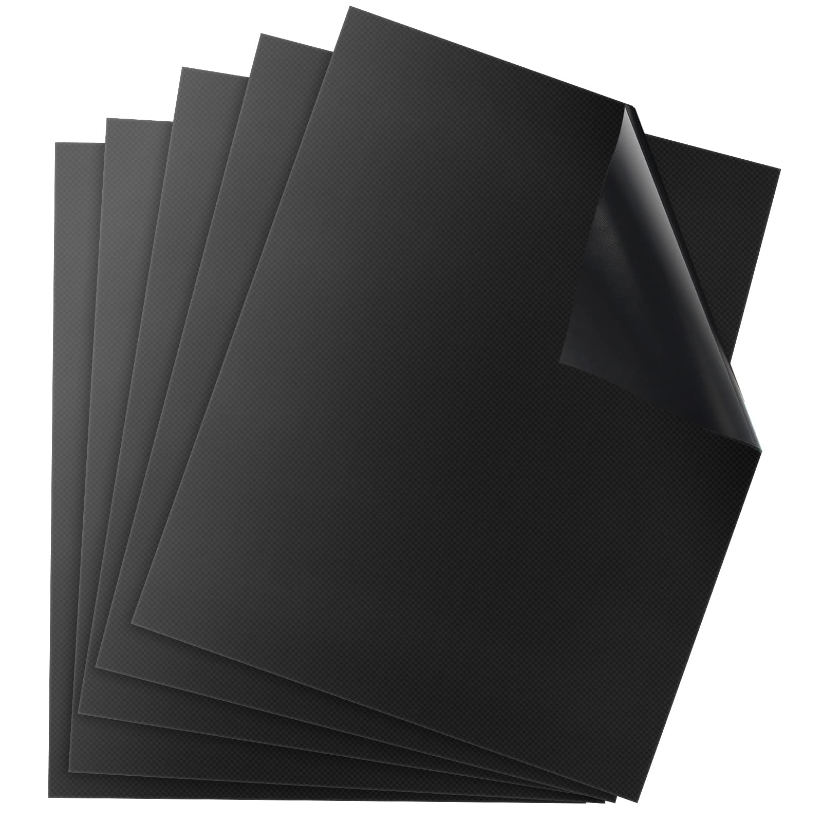 Wiederverwendbare Grillmatte, 5er-set 40x60 Cm Platten Für Außengrills, Gas- Oder Holzkohlegrills, Kompatibel Mit Weber, Grillplatten Und Grillrosten