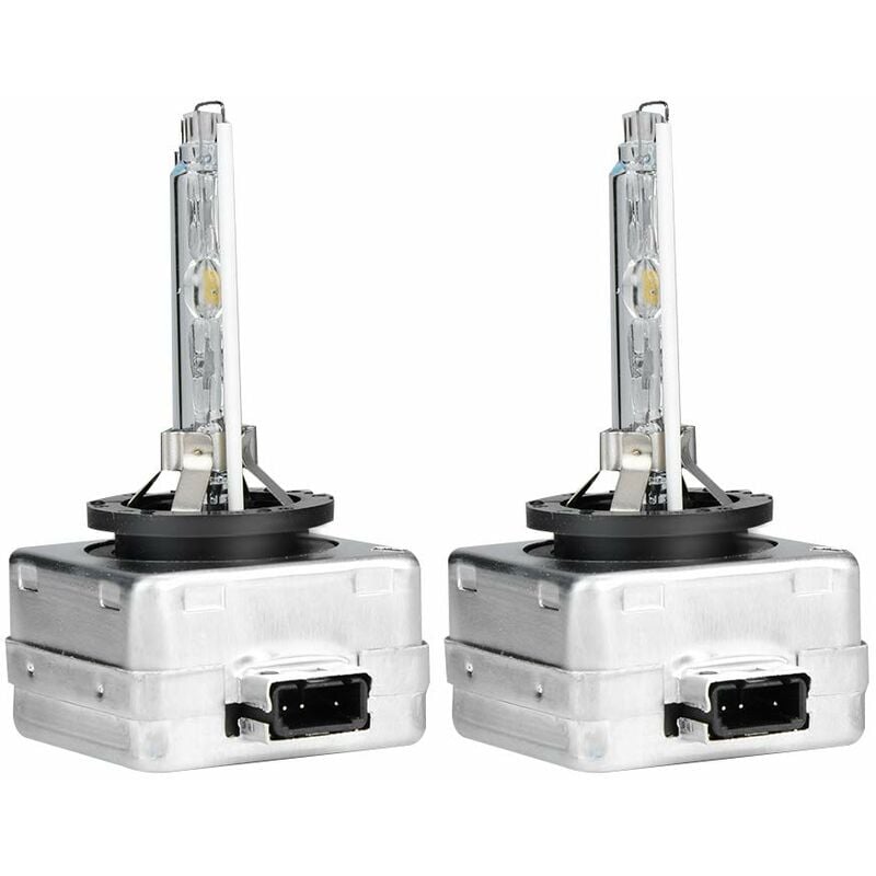 2er-pack D3s 35w 6000k Xenonlampen Mit Metallsockel, Langlebige Und Extrem Leistungsstarke Hid-beleuchtung