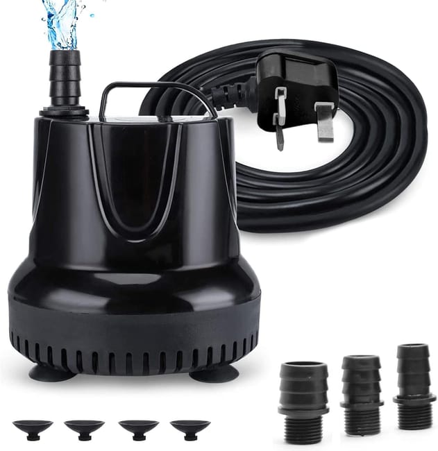 40-w-tauchpumpe, 1500 L/h, Einstellbare Fördermenge, Sehr Leise, 3 Düsen (produkt-sku: 96442467 Angebots-sku: Lehua25.5.28-7)
