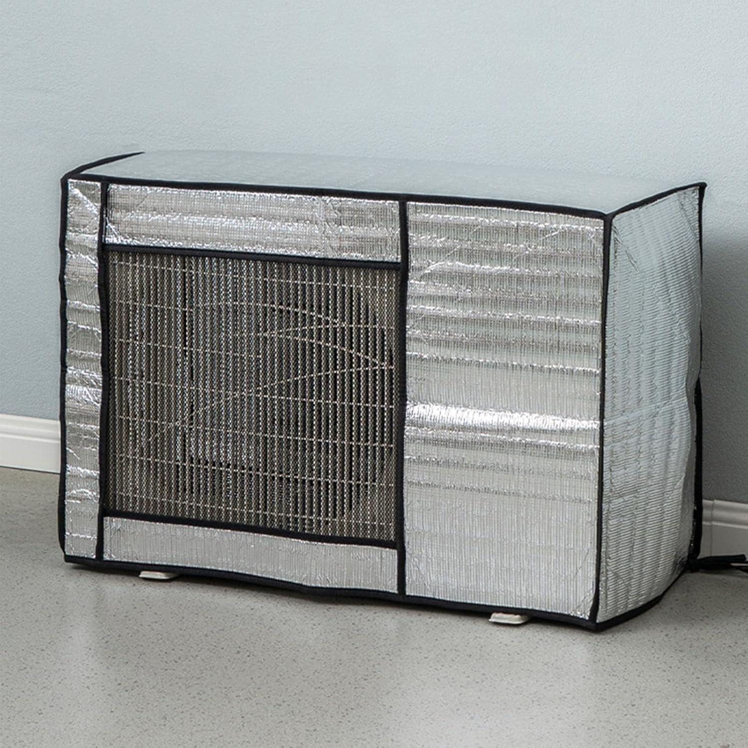 Außenabdeckung Für Klimaanlagen, Reflektierender Aluminiumschutz, Beständig Gegen Regen, Sonne, Schnee, Wind Und Staub, Wärmeisolierend, Wasserdicht, Uv-schutz, Einfach Zu Montieren, Feststehend, Ganz