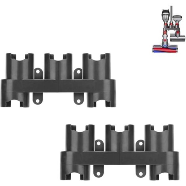 Wandhalterung Für Dyson V11, V10, V8 Und V7 Staubsauger, 2-teilig, Wandladestation, Zubehörablage Kompatibel Mit Dyson