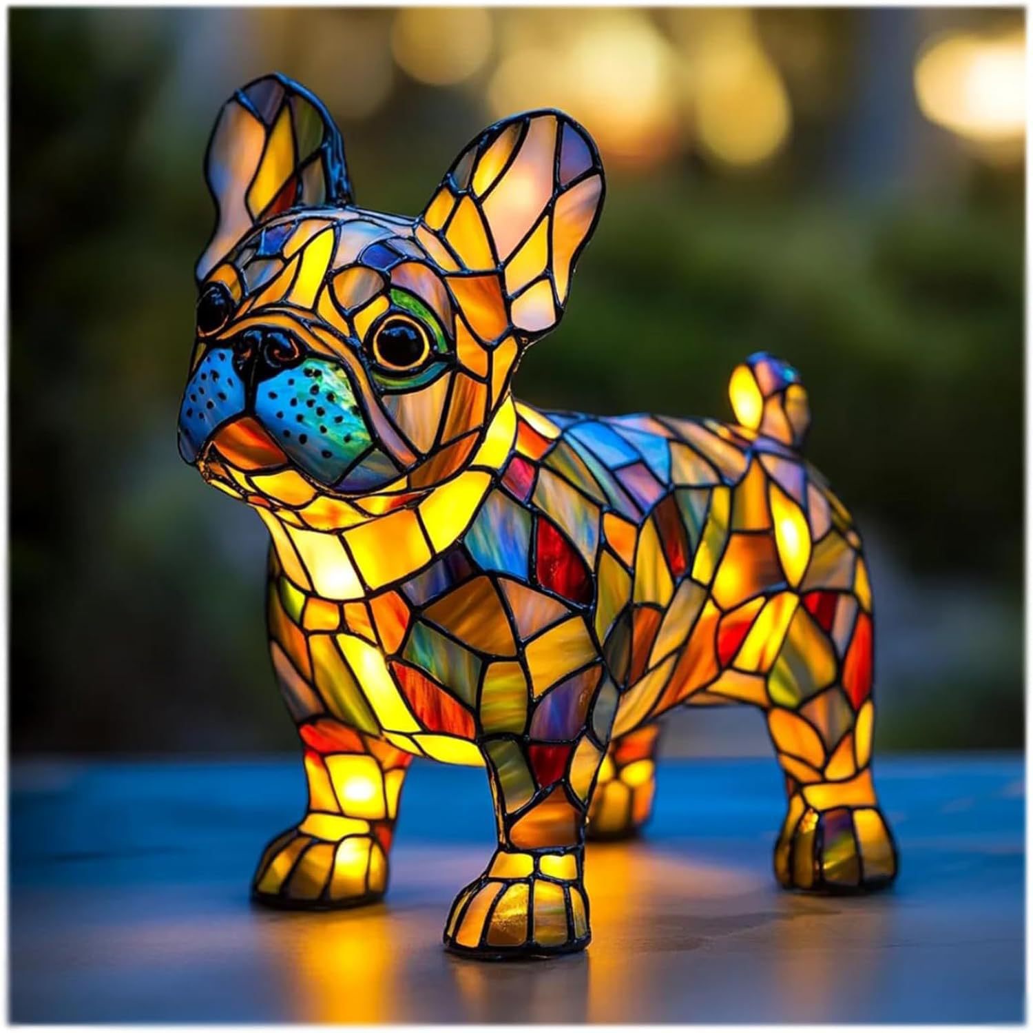 Buntes Led-licht Für Hunde, Katzen Und Gorillas – Mehrfarbig Leuchtendes Haustierhalsband, Dekorative Glühbirne B